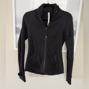 Lululemon black define jacket - size 6